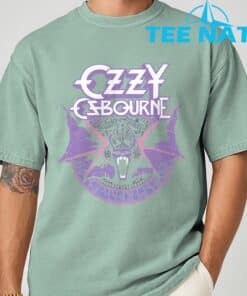 Ozzy Osbourne Pastel Bat T Shirt 3