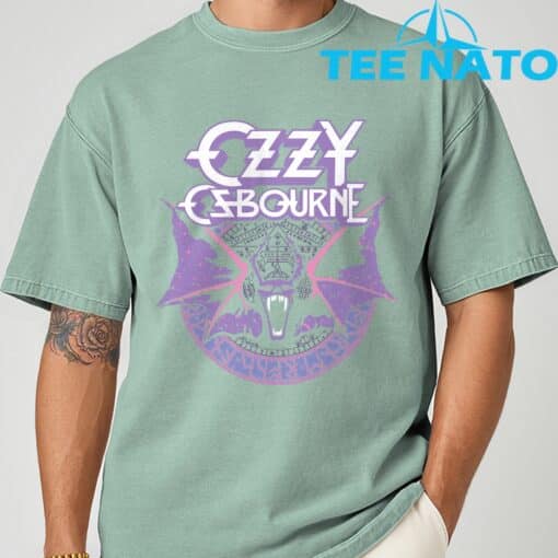 Ozzy Osbourne Pastel Bat T-Shirt - Image 6