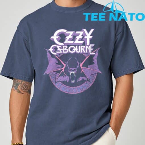 Ozzy Osbourne Pastel Bat T-Shirt - Image 5