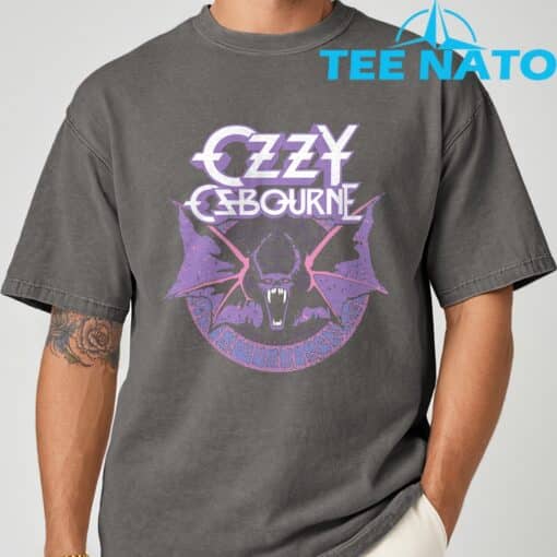 Ozzy Osbourne Pastel Bat T-Shirt - Image 3