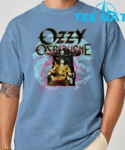 Ozzy Osbourne Pink Lighting T Shirt 4