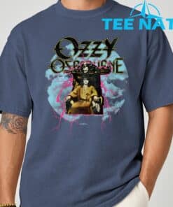 Ozzy Osbourne Pink Lighting T Shirt 5