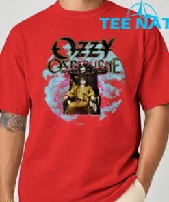 Ozzy Osbourne Pink Lighting T Shirt 8