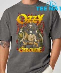 Ozzy Osbourne Red Flame T Shirt 2
