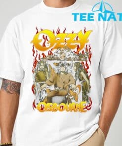Ozzy Osbourne Red Flame T Shirt 3