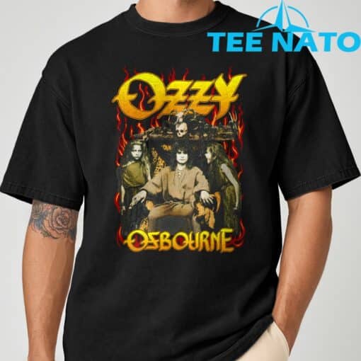 Ozzy Osbourne Red Flame T-Shirt
