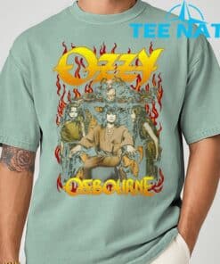 Ozzy Osbourne Red Flame T Shirt 5