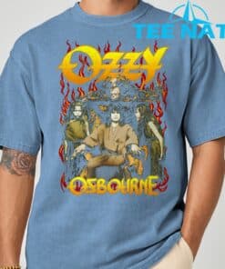 Ozzy Osbourne Red Flame T Shirt 6