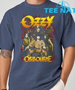 Ozzy Osbourne Red Flame T Shirt 7