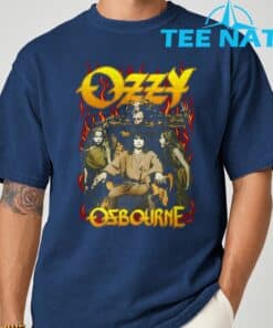 Ozzy Osbourne Red Flame T Shirt 9