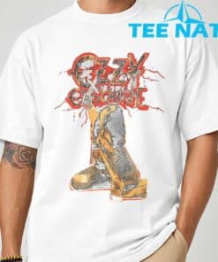Ozzy Osbourne Red Lightning T Shirt 1
