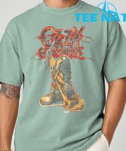 Ozzy Osbourne Red Lightning T Shirt 3