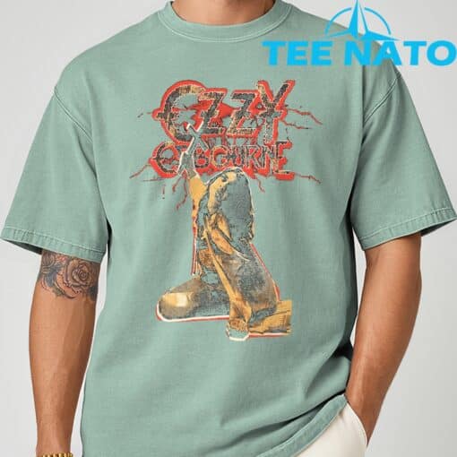 Ozzy Osbourne Red Lightning T-Shirt - Image 10