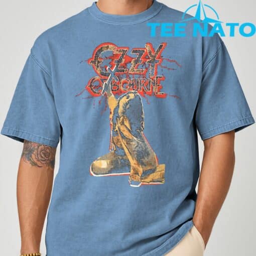 Ozzy Osbourne Red Lightning T-Shirt - Image 9