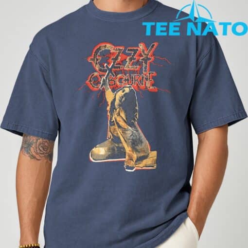 Ozzy Osbourne Red Lightning T-Shirt - Image 8