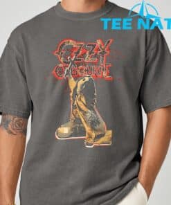 Ozzy Osbourne Red Lightning T Shirt 7