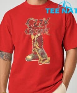 Ozzy Osbourne Red Lightning T Shirt 8