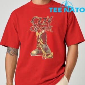 Ozzy Osbourne Red Lightning T Shirt 8