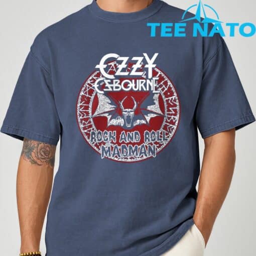Ozzy Osbourne Rock & Roll Madman T-Shirt - Image 8