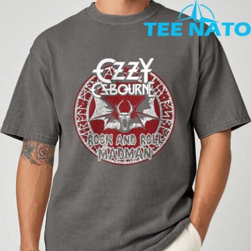 Ozzy Osbourne Rock & Roll Madman T-Shirt - Image 6