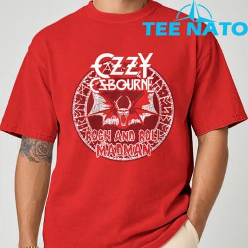 Ozzy Osbourne Rock & Roll Madman T-Shirt - Image 5
