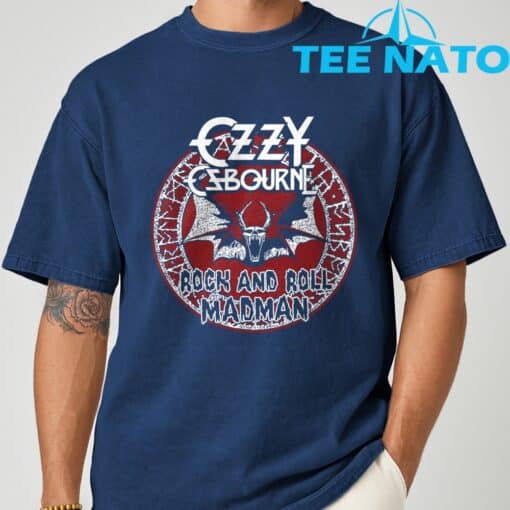 Ozzy Osbourne Rock & Roll Madman T-Shirt - Image 4