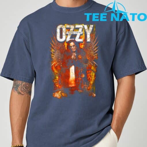 Ozzy Osbourne Saint Ozz T-Shirt - Image 9