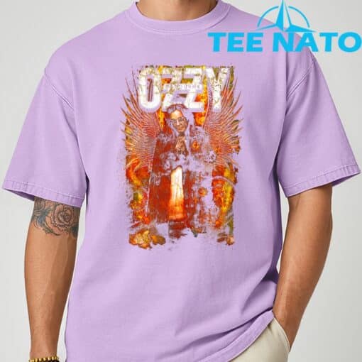 Ozzy Osbourne Saint Ozz T-Shirt - Image 8