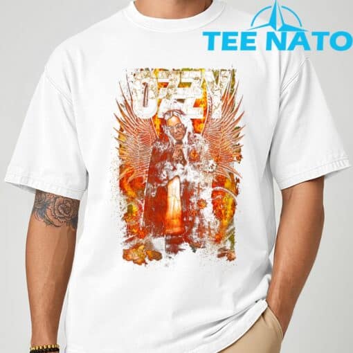 Ozzy Osbourne Saint Ozz T-Shirt - Image 3