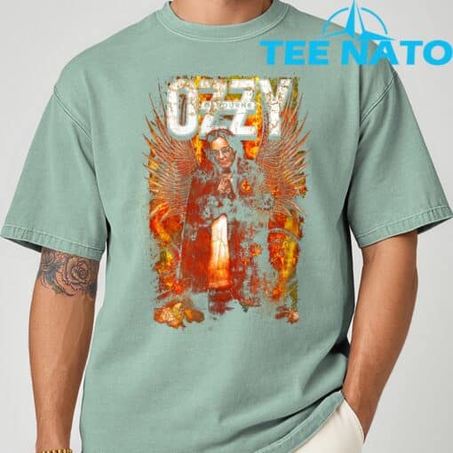 Ozzy Osbourne Saint Ozz T-Shirt - Image 4