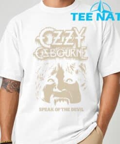 Ozzy Osbourne Speak Of The Devil Face T Shirt 1