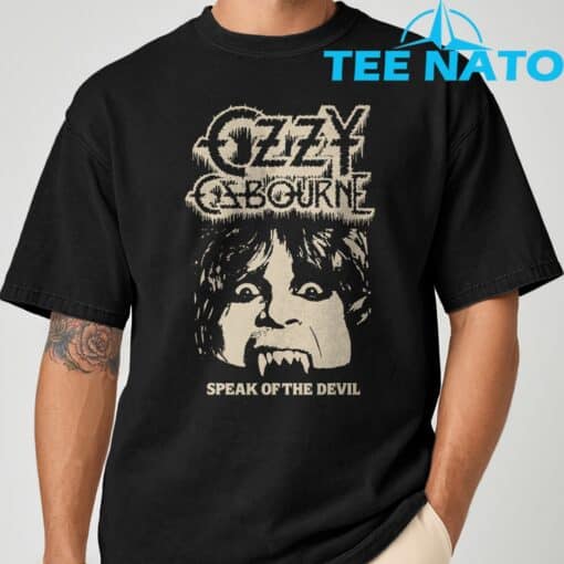 Ozzy Osbourne Speak Of The Devil Face T-Shirt