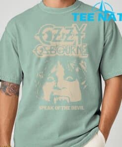 Ozzy Osbourne Speak Of The Devil Face T Shirt 3