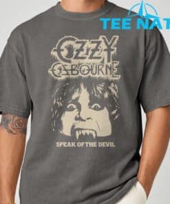 Ozzy Osbourne Speak Of The Devil Face T Shirt 7
