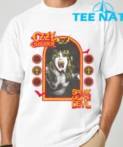 Ozzy Osbourne Speak Of The Devil Ringer T Shirt 1