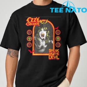 Ozzy Osbourne Speak Of The Devil Ringer T Shirt 2