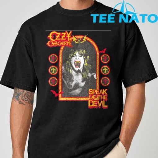 Ozzy Osbourne Speak Of The Devil Ringer T-Shirt