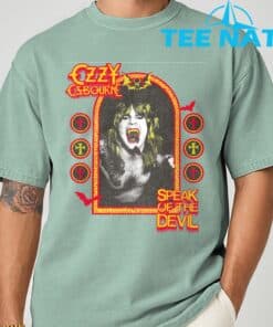 Ozzy Osbourne Speak Of The Devil Ringer T Shirt 3