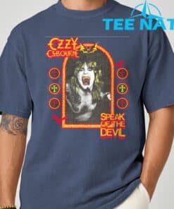 Ozzy Osbourne Speak Of The Devil Ringer T Shirt 5