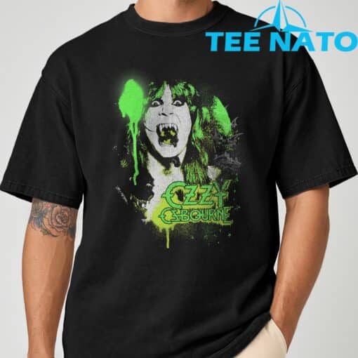 Ozzy Osbourne Speak Vintage Spray T-Shirt
