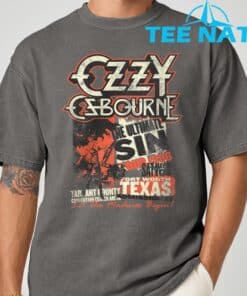 Ozzy Osbourne The Ultimate Sin Tour Silver T Shirt 7