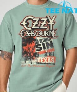 Ozzy Osbourne The Ultimate Sin Tour Slate Shirt 3