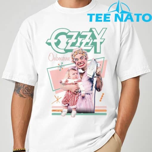 Ozzy Osbourne Vintage Mum T-Shirt - Image 3