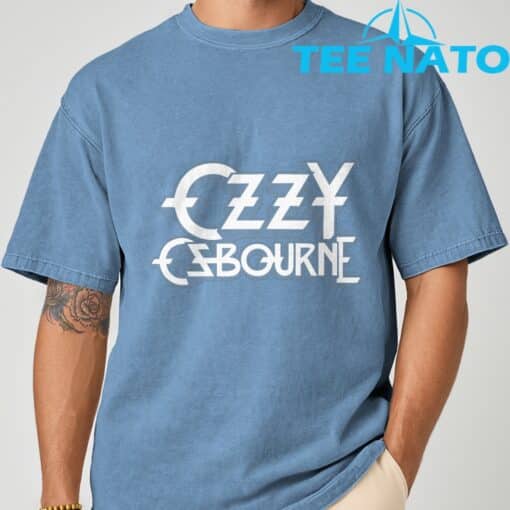 Ozzy Osbourne White Logo T-Shirt - Image 9