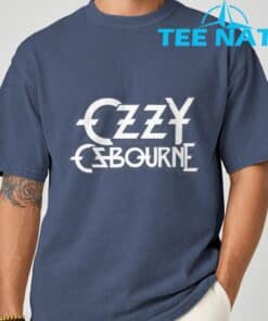 Ozzy Osbourne White Logo T Shirt 4