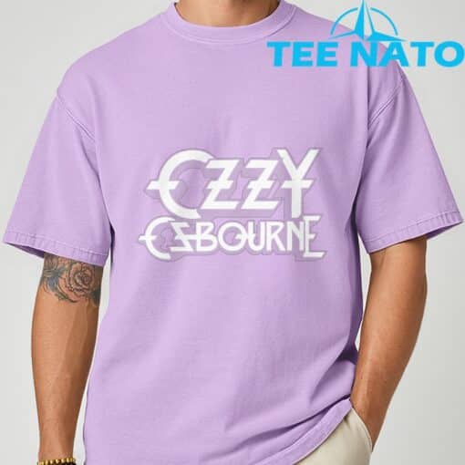 Ozzy Osbourne White Logo T-Shirt - Image 7
