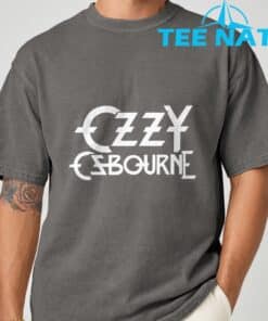 Ozzy Osbourne White Logo T Shirt 6