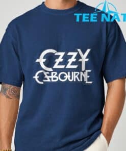 Ozzy Osbourne White Logo T Shirt 8
