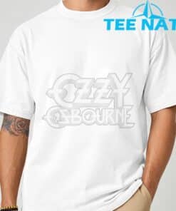 Ozzy Osbourne White Logo T Shirt 9