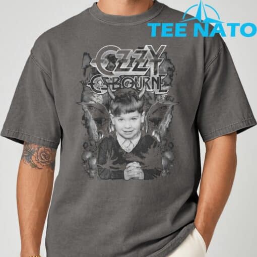Ozzy Osbourne Young Ozzy Demon T-Shirt - Image 6